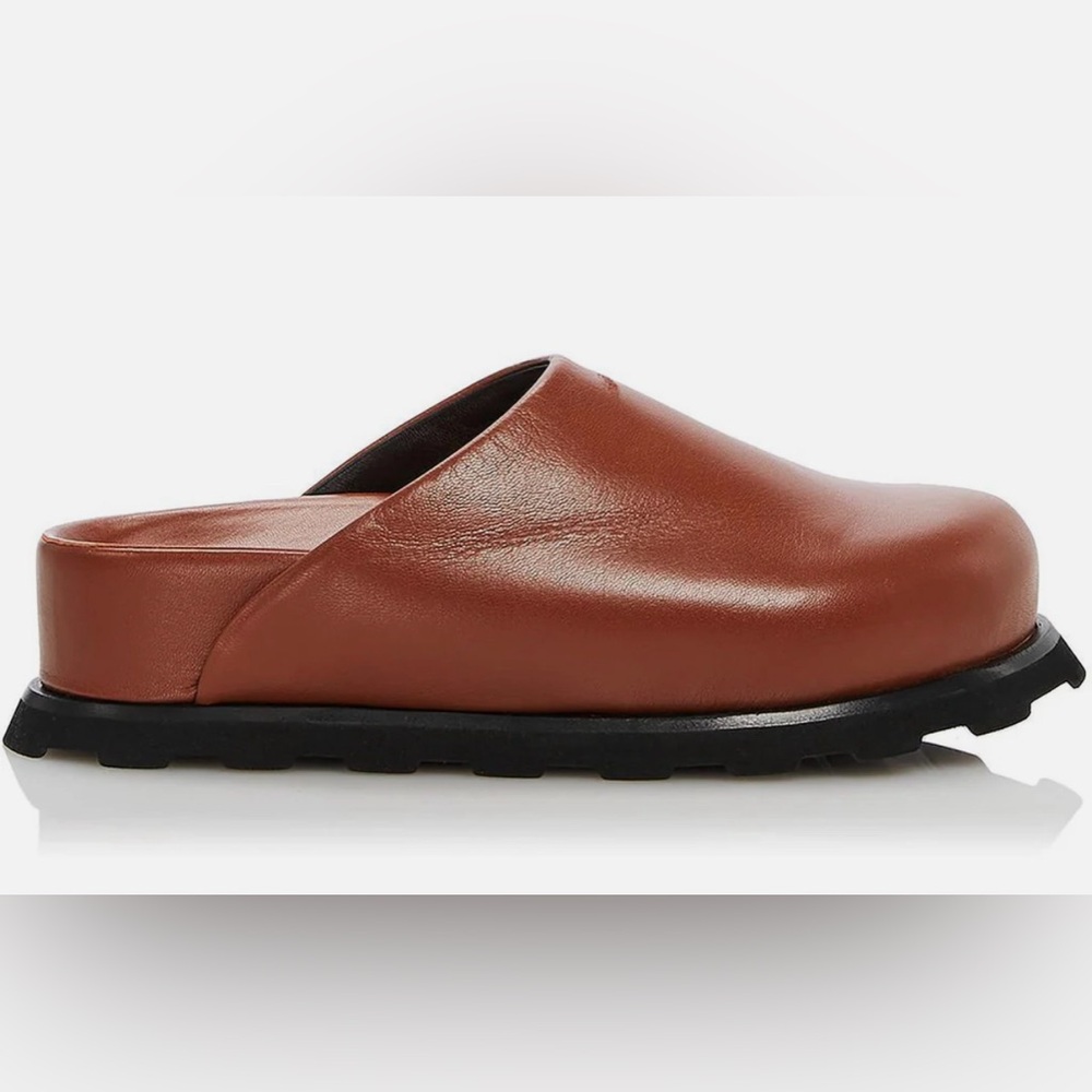 Proenza Schouler brown mules/clogs. Worn once. size 36.